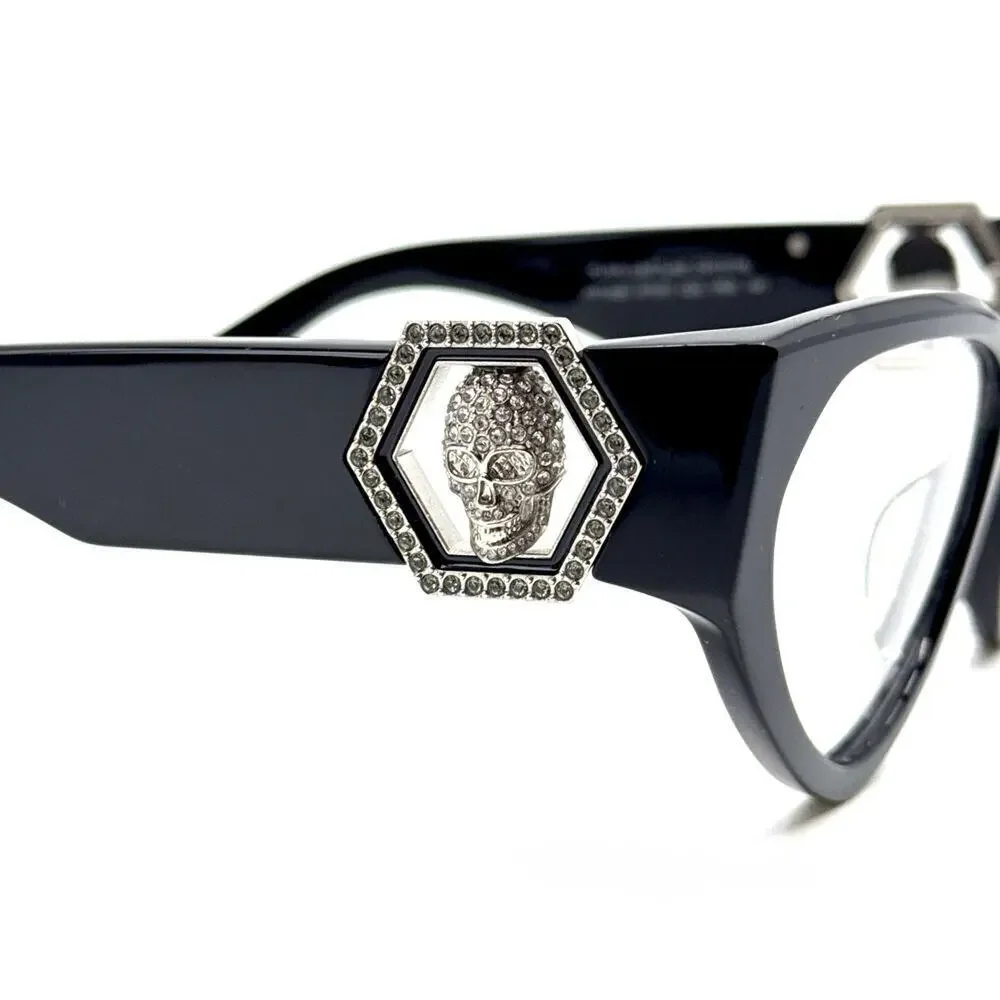 NEW!! PHILIPP PLEIN Eyeglasses Plein Capture Crystal VPP163S Authentic - Picture 6 of 11